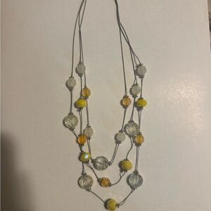 Elegant Multi-Color Beaded Necklace